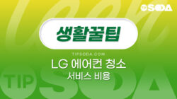 LG 에어컨 청소 세척 서비스 비용