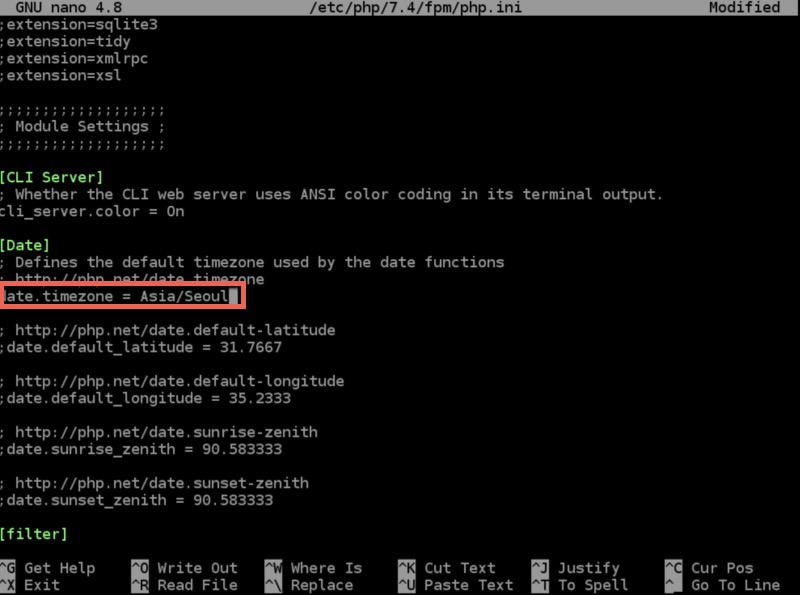 라이트세일 워드프레스 PHP NGINX 설치 13